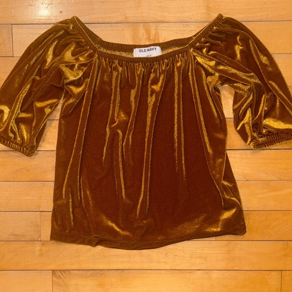 Old Navy Kids' Shiny Gold Blouse